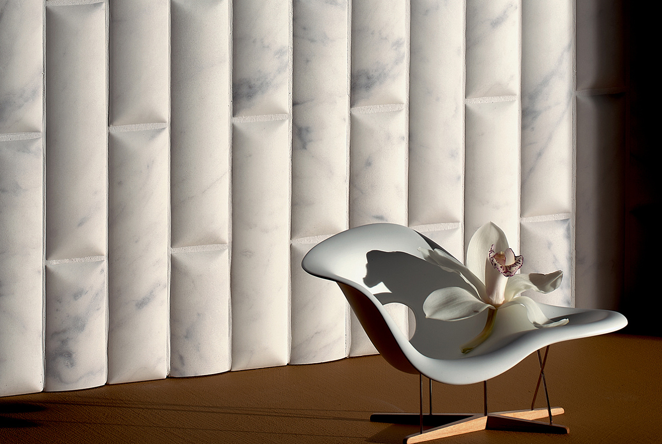 Плитка кирпичик под мрамор