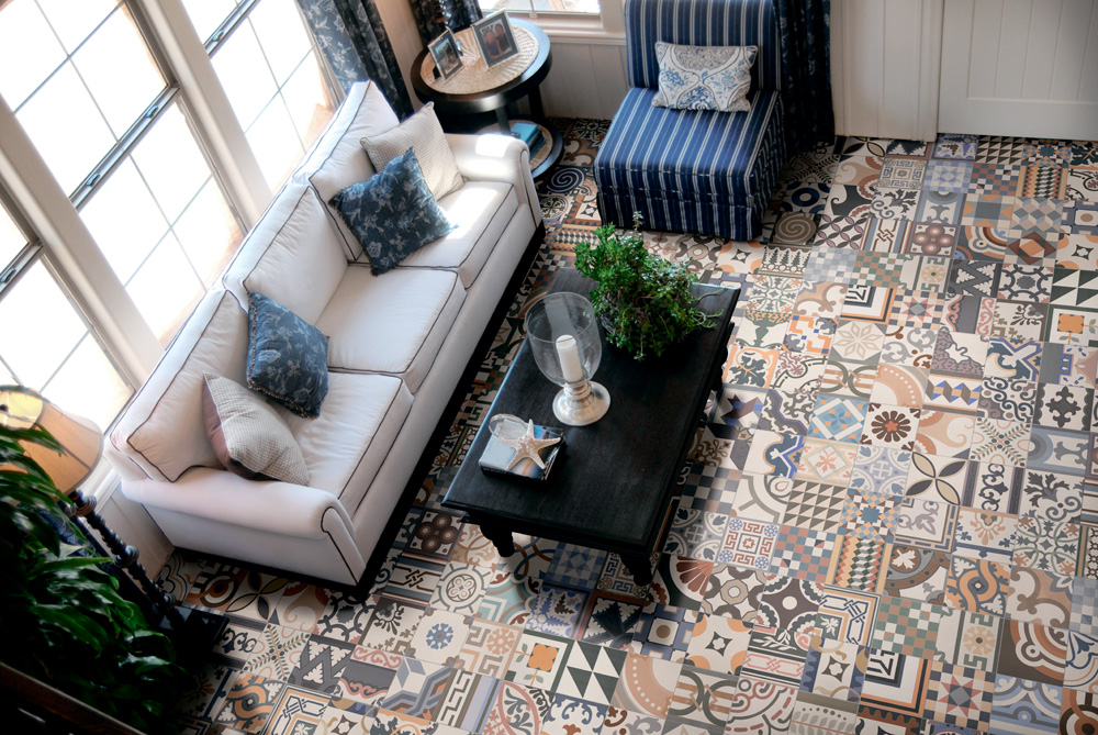 Плитка в стиле пэчворк для кухни и ванной комнаты, популярный выбор