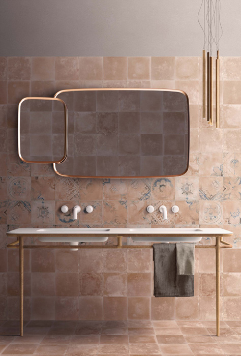 Плитка под бетон с эффектом состаренной поверхности