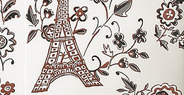 Париж. Новые романтические декоры от фабрики Cinca