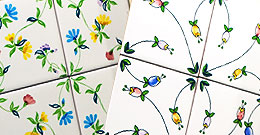 Расписная плитка ручной работы ARCEA  для вашей кухни!