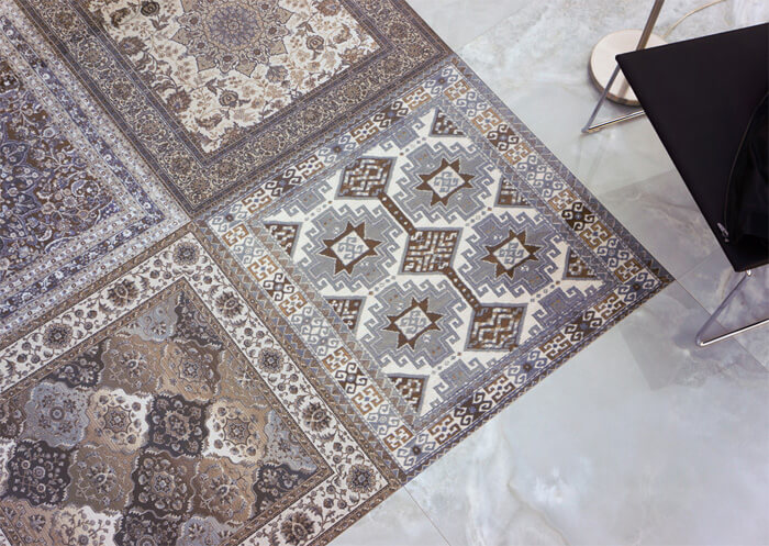 Персидский ковер из плитки – встречайте необычную коллекцию Kilim Aparici
