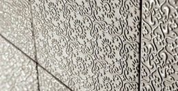 Zoe Aparici - настенная керамическая плитка с резным узором