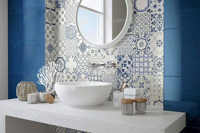 Matheria Atlas Concorde – универсальная плитка для современной ванной комнаты и кухни
