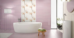 Новая коллекция плитки Cinca Pasadena с нежными цветами