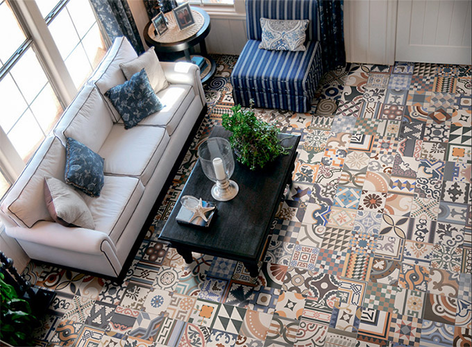 Realonda Patchwork – универсальная коллекция плитки пэчворк для пола и для стен