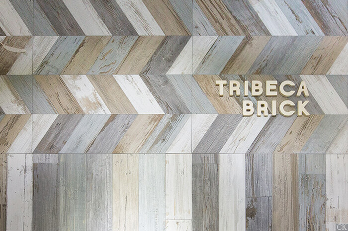 Плитка в стиле шеврон под дерево для модного интерьера