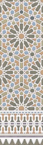 Aparici ALHAMBRA (АРХИВ) Апариcи АЛХАМБРА 29.75х99.55 см AP-03773