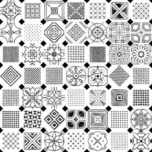 Vives VODEVIL Вивес ВОДЕВИЛЬ 20х20 см VIV-VOD-012