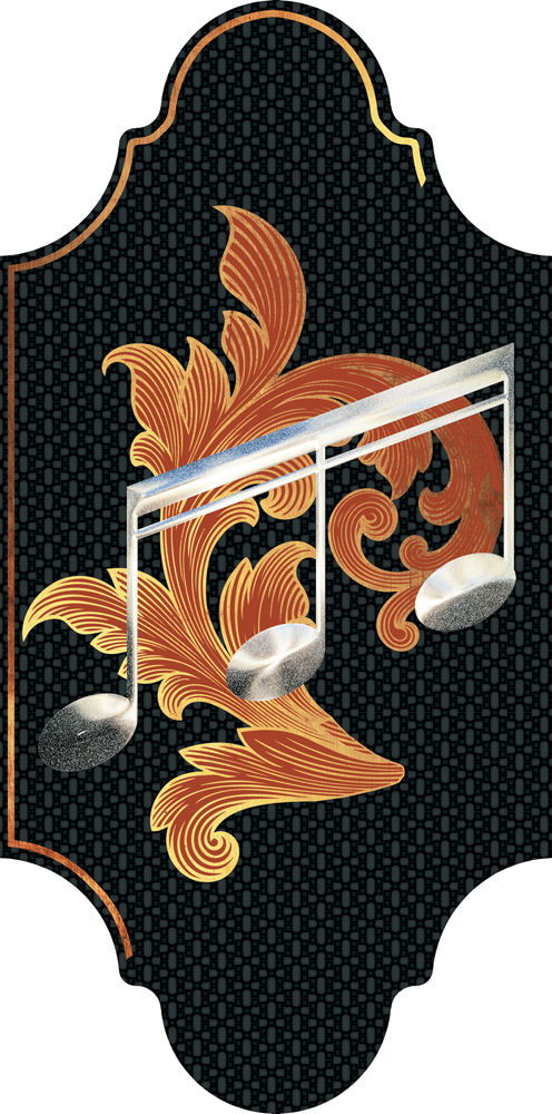 Codicer (Временно не поставляется) MELODY (АРХИВ) Cодиcер (Временно не поставляется) МЕЛОДИ 16х33 см cod-ml001_4