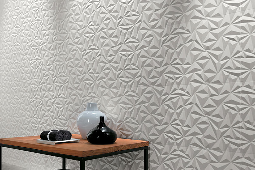 3D Wall Angle White Matt