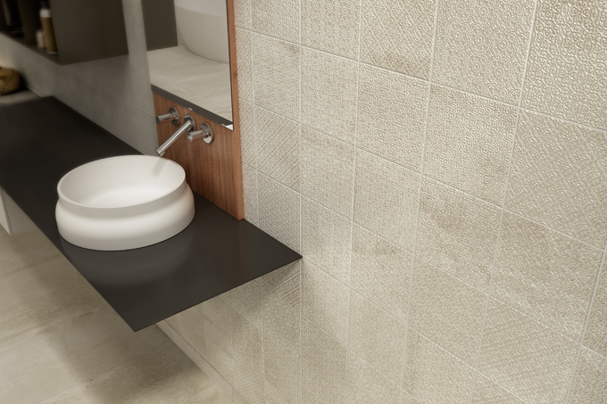 Интерьер с плиткой Aparici Zoe