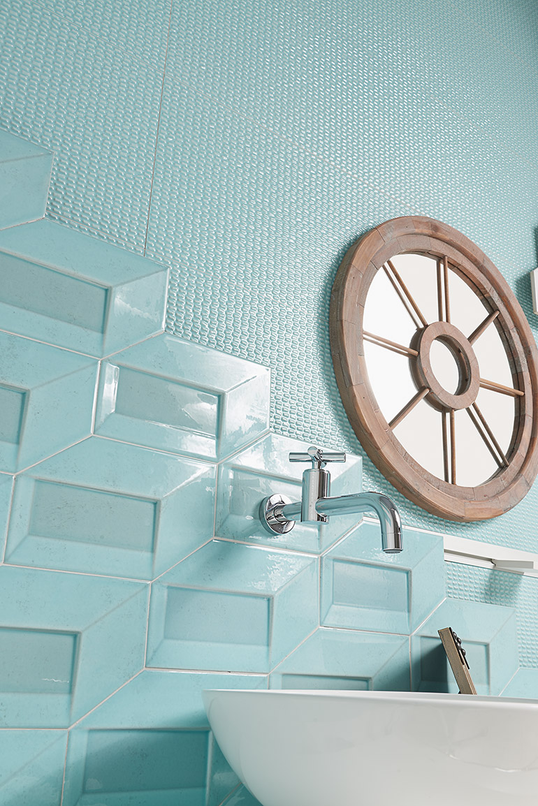 Бирюзовая плитка Aparici Arctic