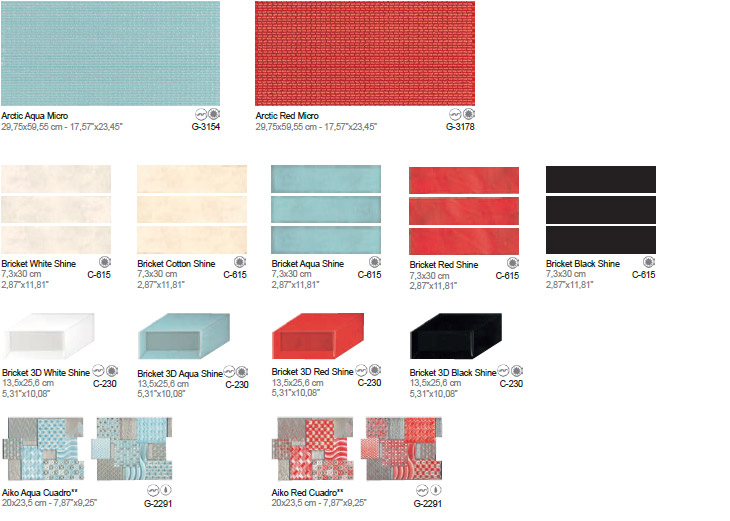 Цвета Aparici Arctic