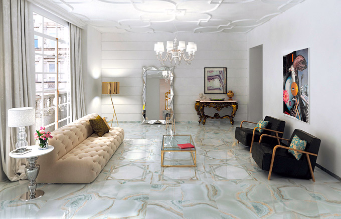 Напольная плитка Beyond в интерьере