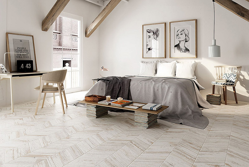 Интерьер с шевронами Tribeca GayaFores