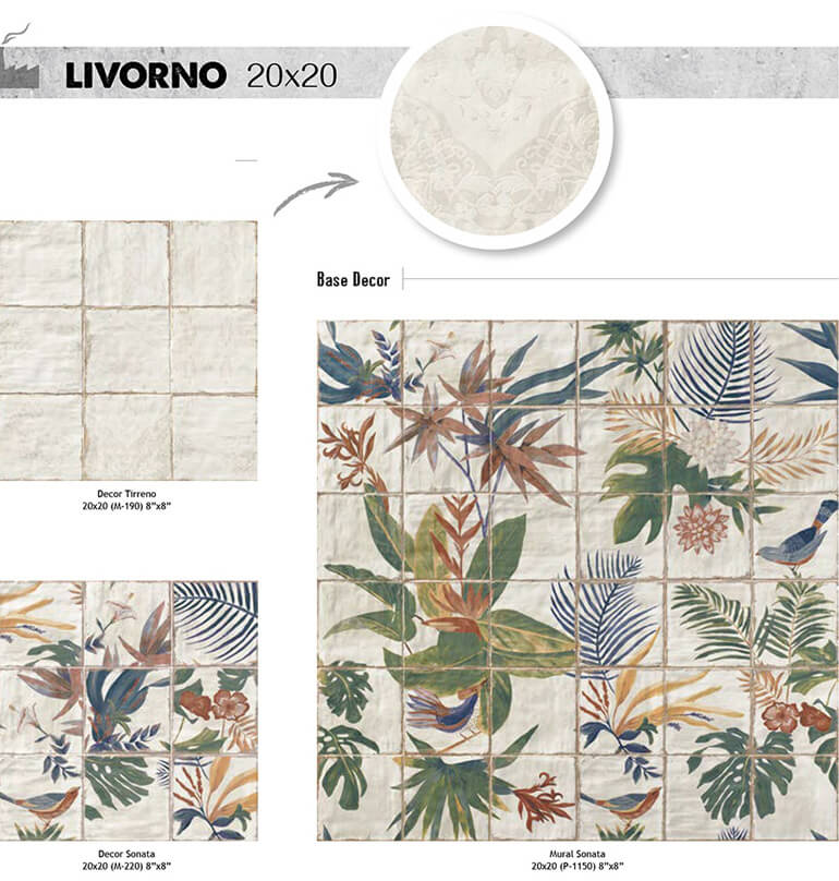 Декоры Livorno Mainzu