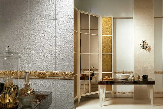 Дизайнерская плитка в в классическом стиле