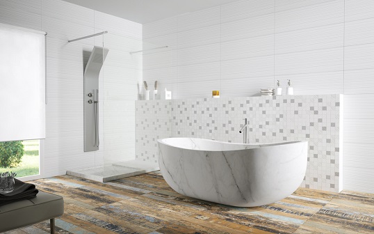 Дизайнерская плитка с элементами скандинавского интерьера