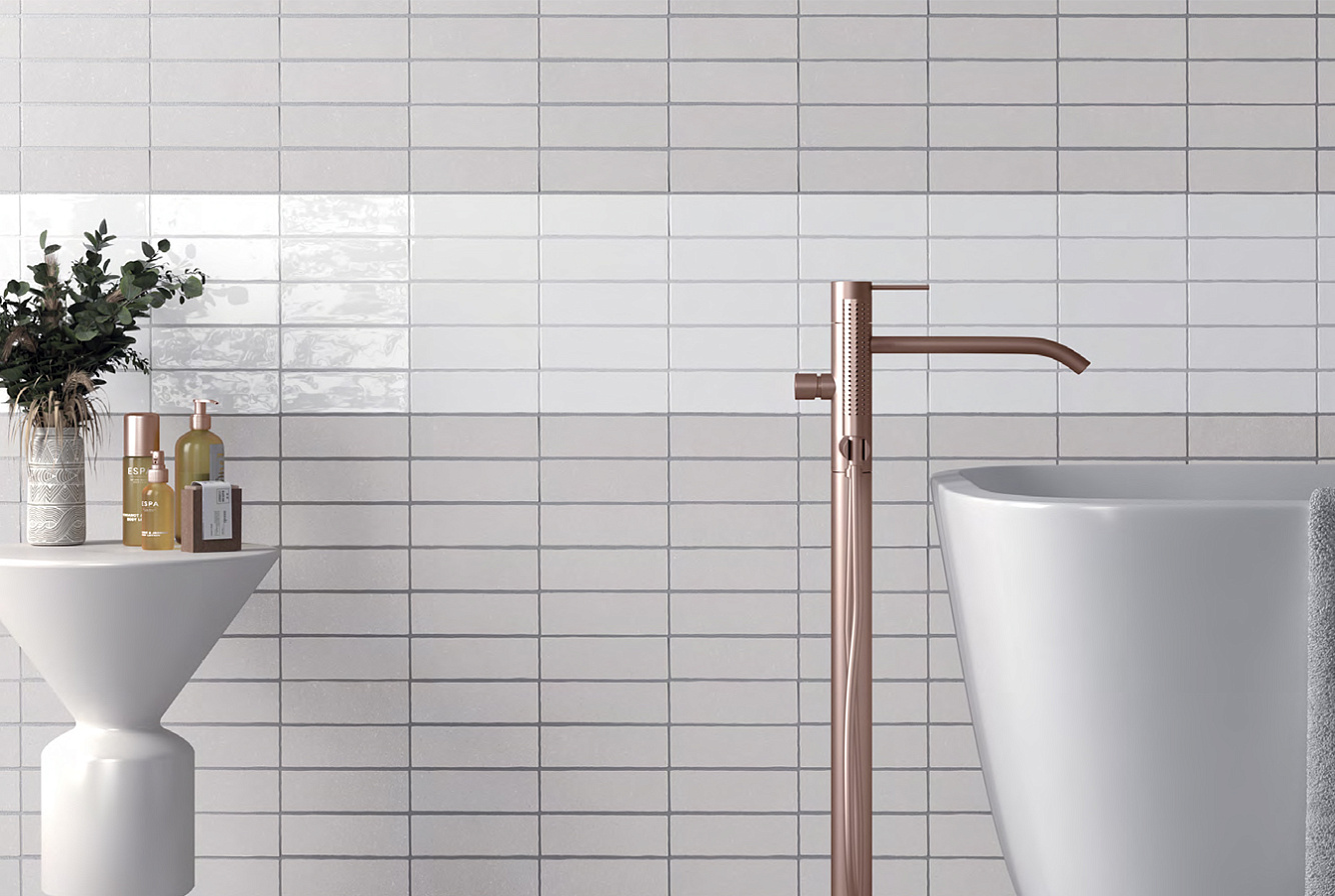 Плитка под бетон маленького формата