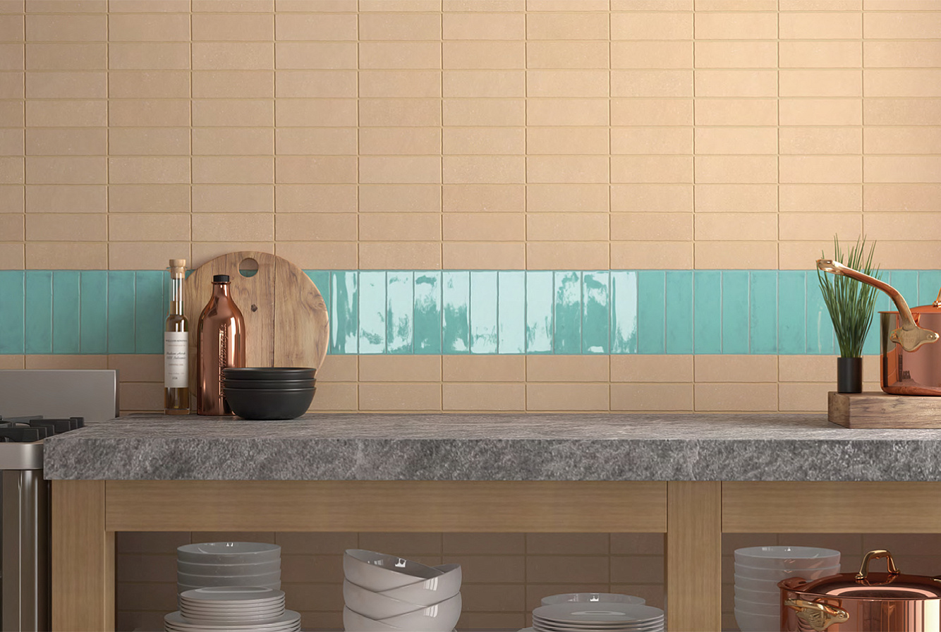 Плитка под кирпич в стиле прованс