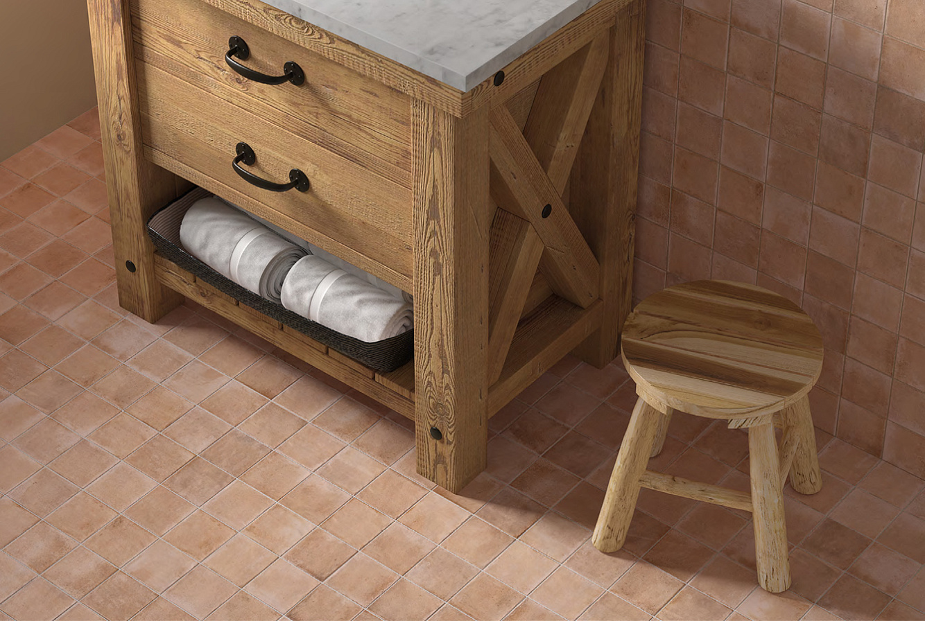 Плитка для кухни в стиле прованс