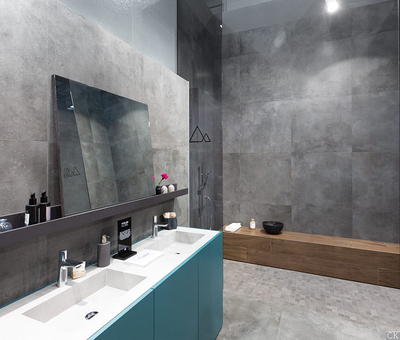 Silverblue Slate 59.5x59.5 Paradyz - Керамогранит Парадиз Сильверблю Слэйт темно