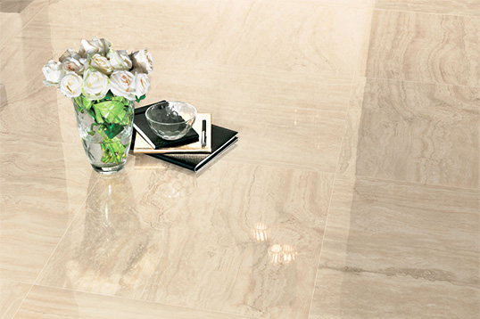 Итальянский керамогранит под травертин