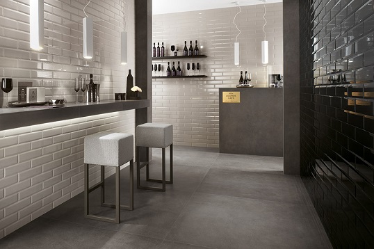 Однотонная плитка элит-класса для ванной и кухни