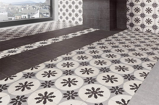 Новая коллекция плитки 2017, небольшого размера, под цемент