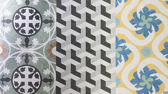 Керамогранит под тераццо, мечта дизайнера 2017