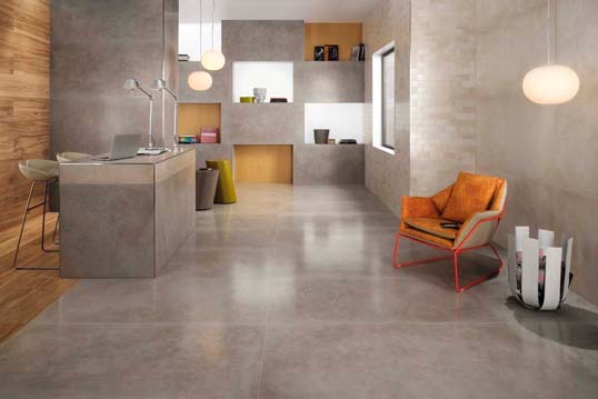 Напольный керамогранит в перламутровом оттенке Pearl, новинка 2015