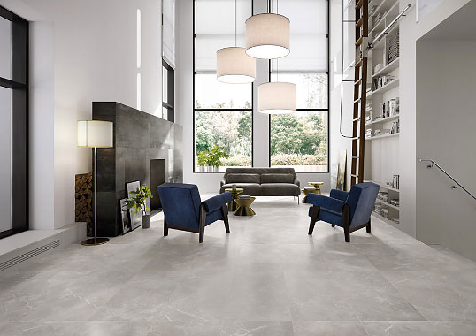 Напольная плитка под серый мрамор, новинка 2016