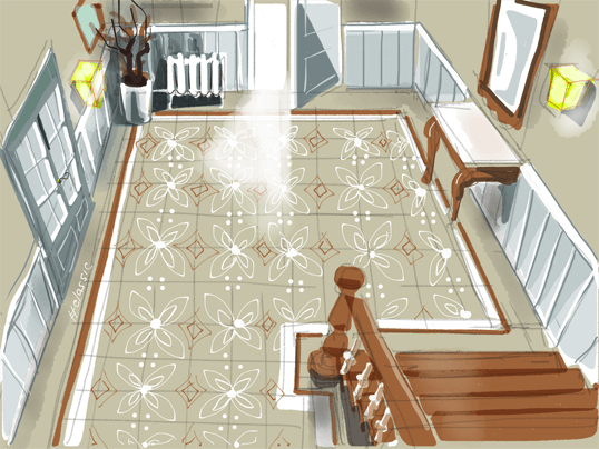 Плитка с узором