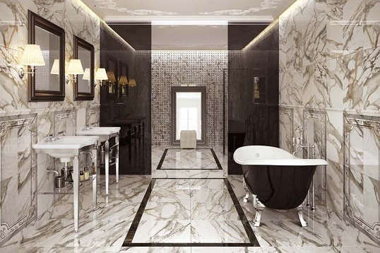 Плитка популярного размера под итальянский мрамор