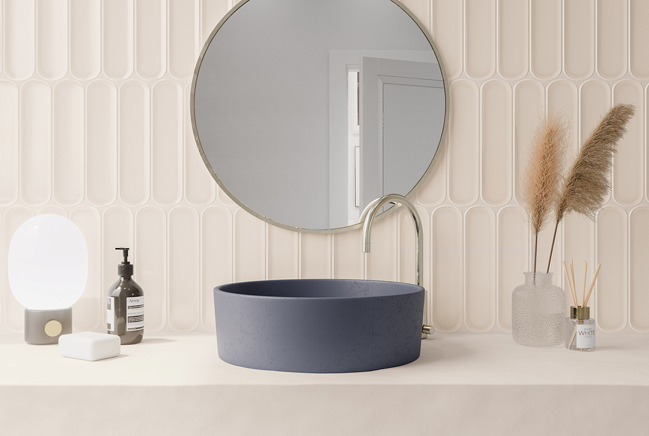 Дизайнерская плитка бежевого цвета для ванной, хит продаж!