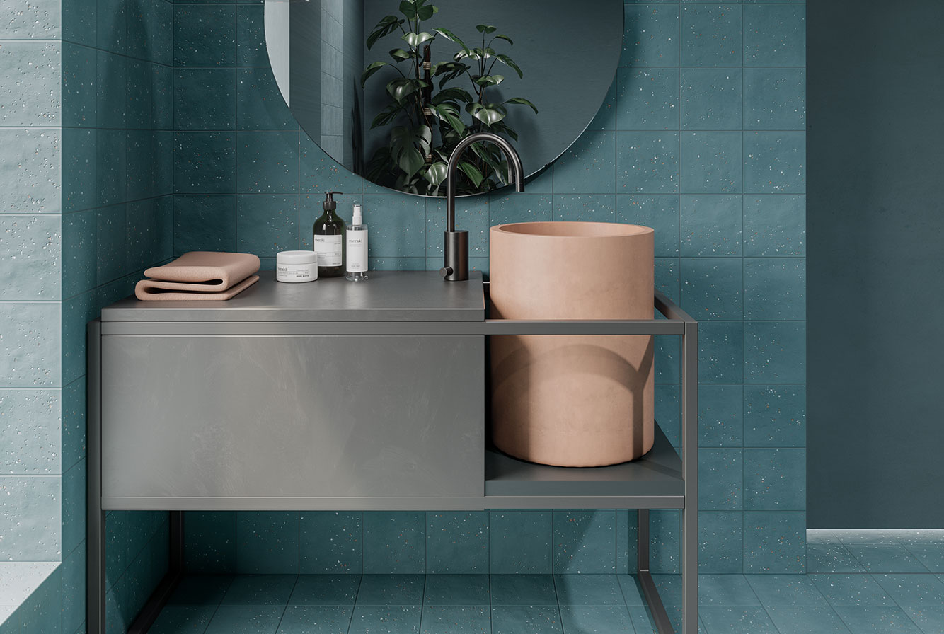 Плитка под бетон маленького размера