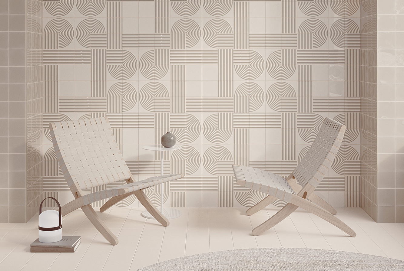 Стильная плитка с модными орнаментами для ванной и кухни